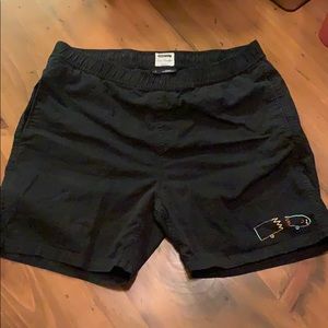 Brixton Steady Shorts - L - Black/ Lucas Beaufort